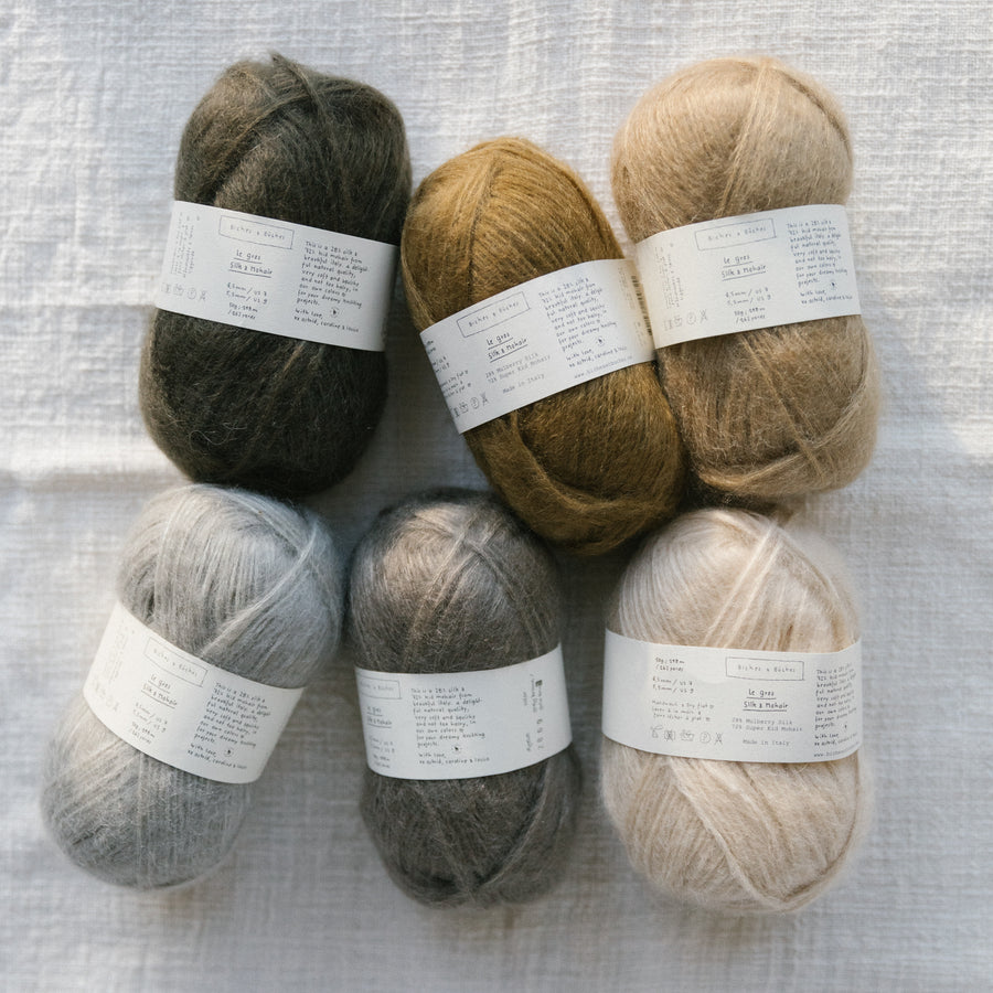 Anne Ventzel - The BELLA BLOCKING sweater wool bundle