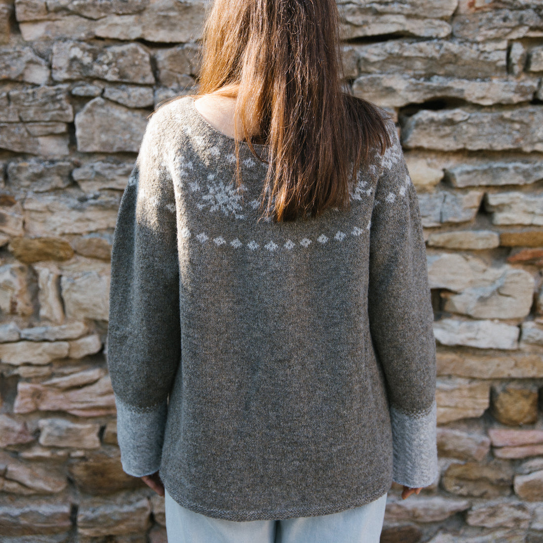 The Summer in Norway Sweater knitting kit