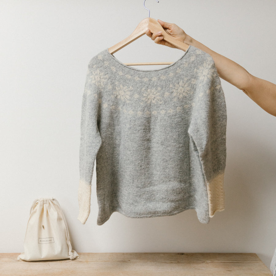 The Summer in Norway Sweater knitting kit