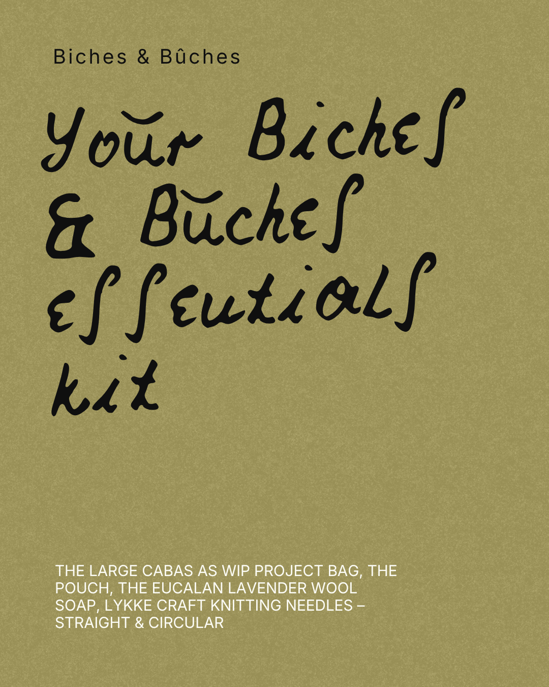 The Biches & Bûches Essentials Tools Kit