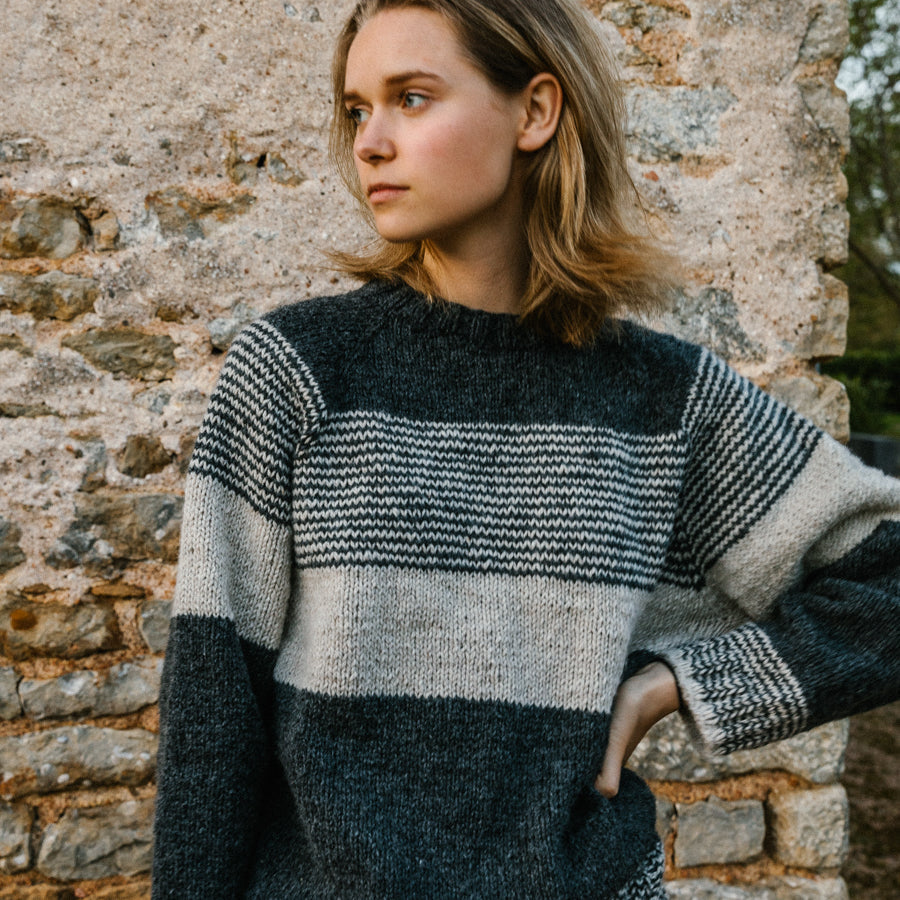 Biches & Bûches no. 8 The Amalie sweater - pdf pattern in German