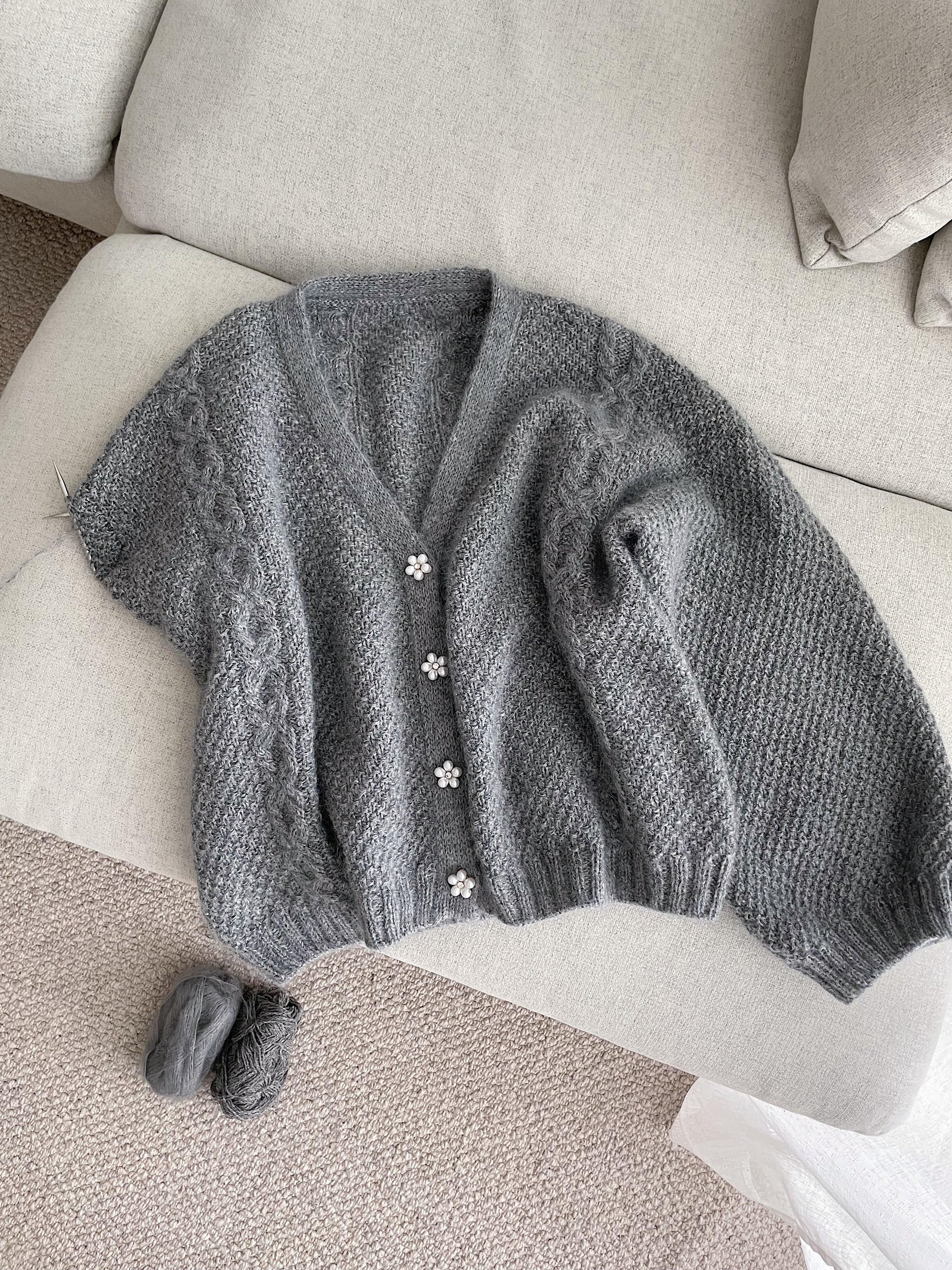 Birgitte Cardigan by Anna Tanskanen