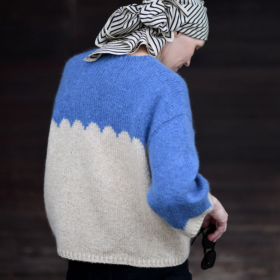 Anne Ventzel - The BELLA BLOCKING sweater kit de laine