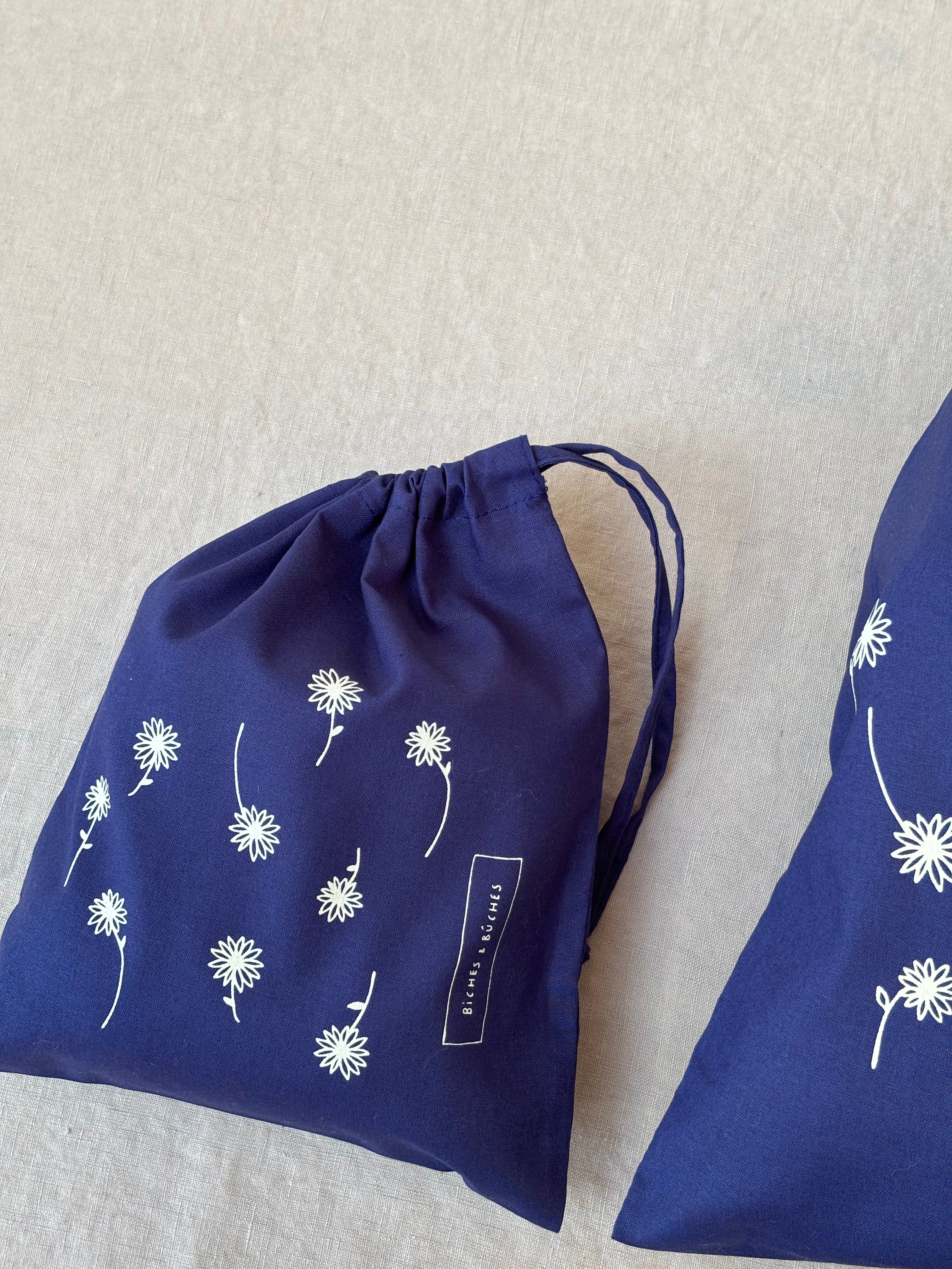 The Biches & Bûches Blue Pouch