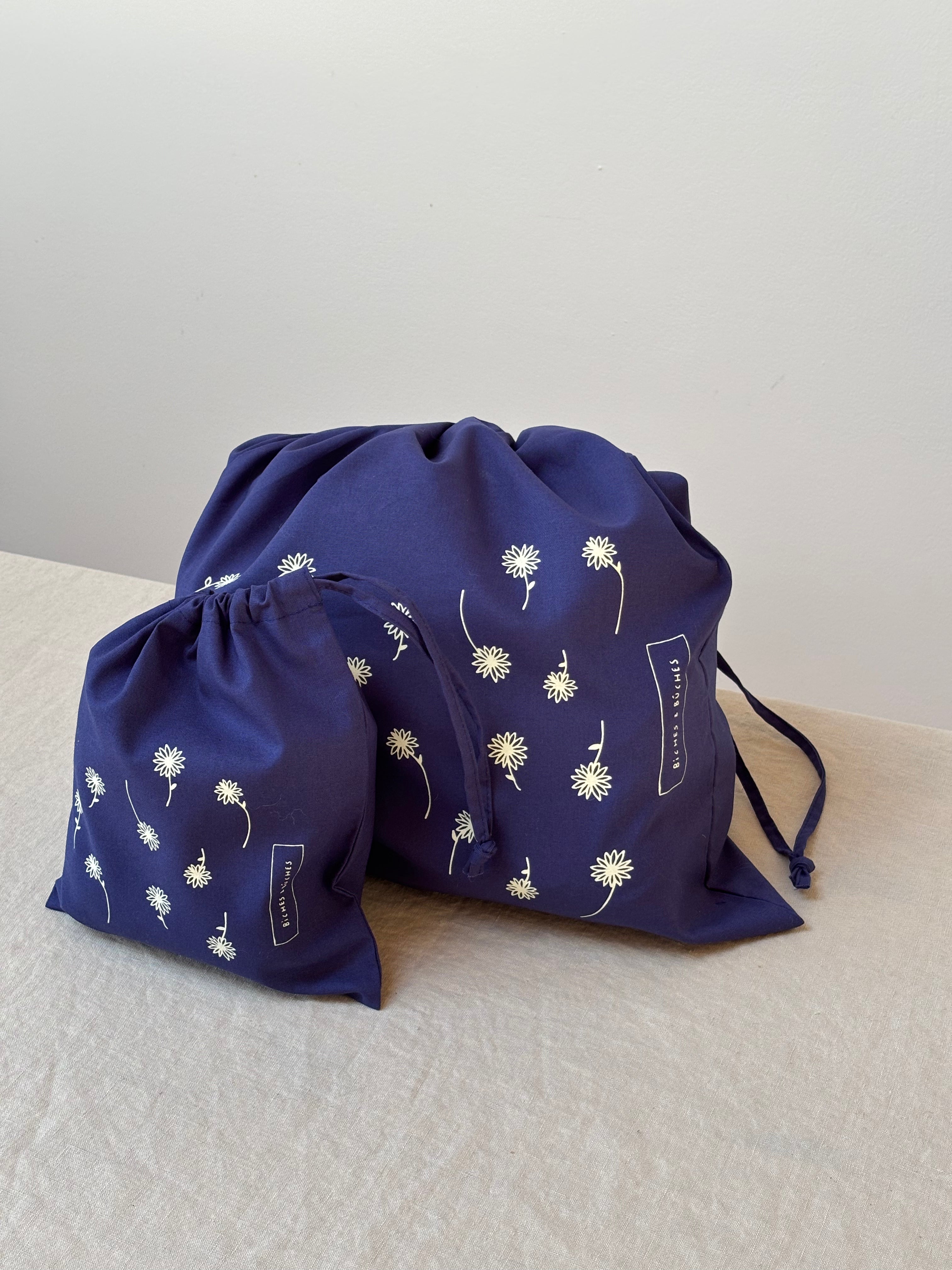 The Biches & Bûches Blue Pouch