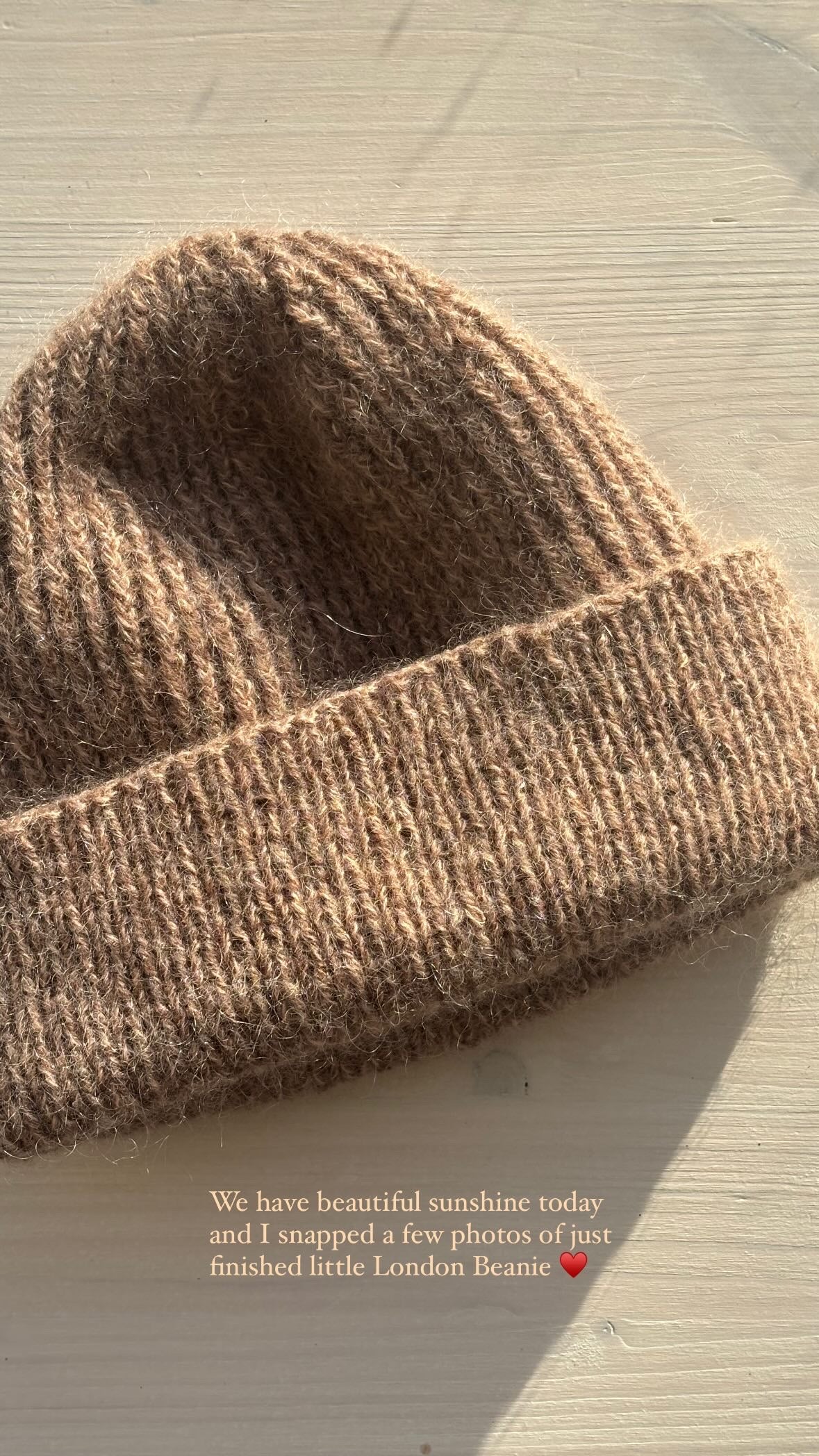 London Beanie - PDF pattern in English