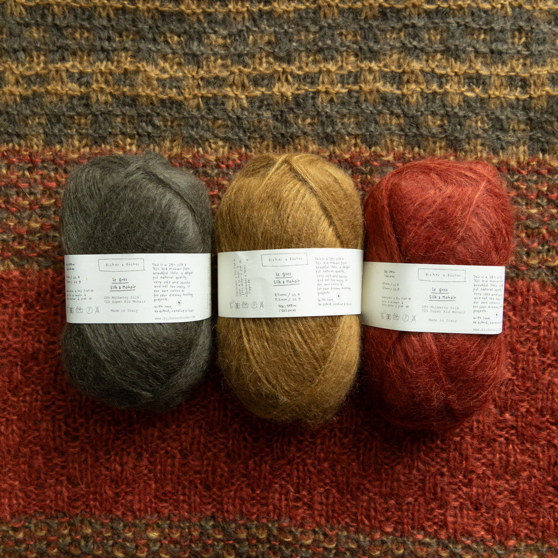 The Biches & Bûches no. 59 knitting kit