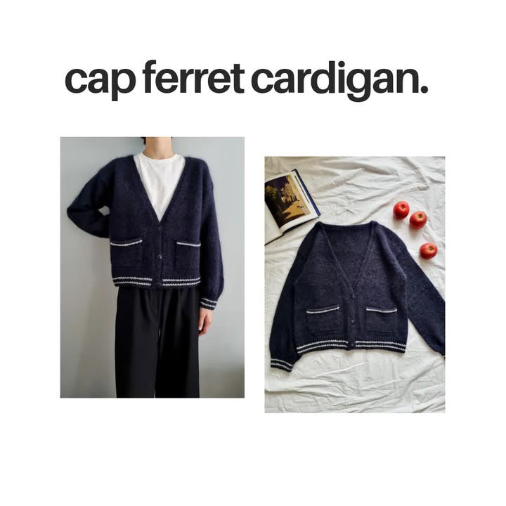 Cap Ferret Cardigan by Joanna Filip