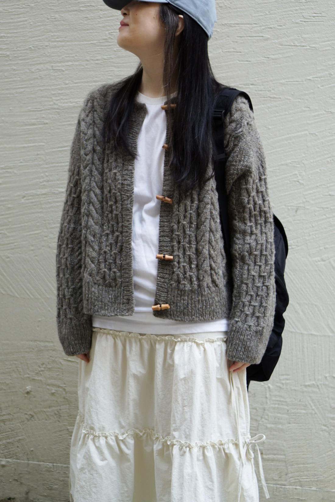 Smocky Cardigan by Soop Knits