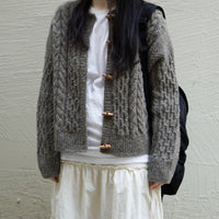 Smocky Cardigan by Soop Knits