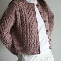 SoopKnits - Smocky Cardigan kit de laine