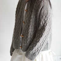 SoopKnits - Smocky Cardigan wool bundle