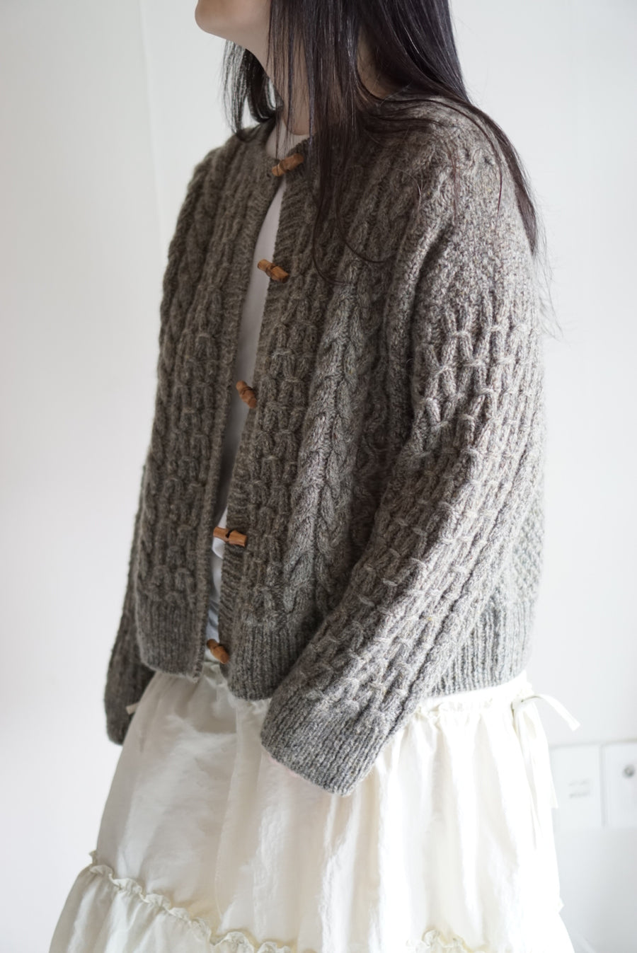 Smocky Cardigan by Soop Knits