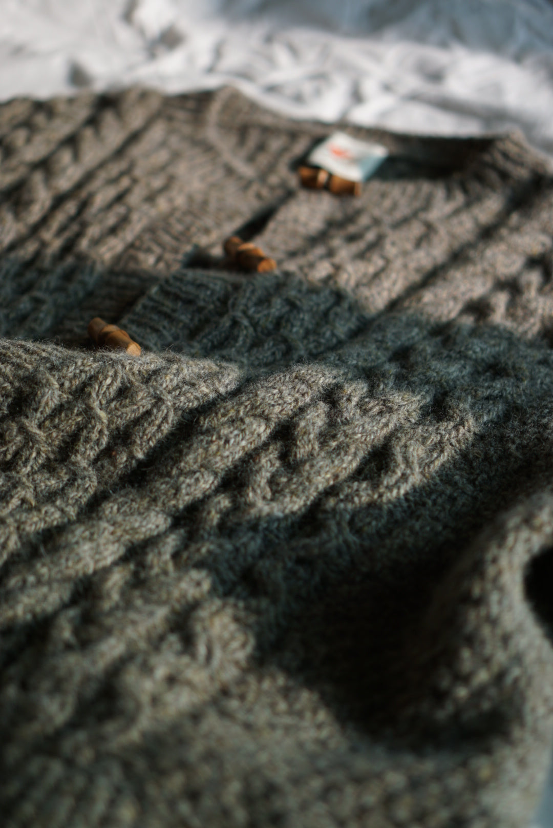 Smocky Cardigan by Soop Knits