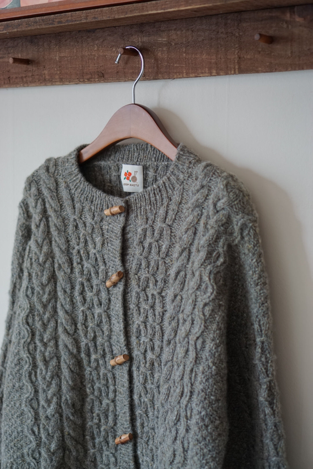 Smocky Cardigan by Soop Knits