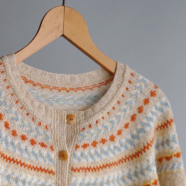 Amikomi Yoke Cardigan by Noriko Ichikawa