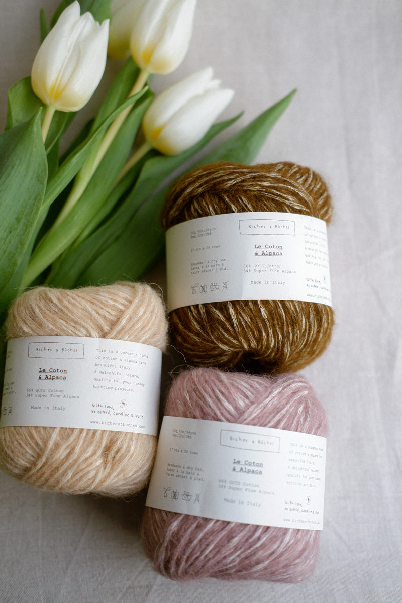 Winter Bulbs Cowl by Laura Mimosa Cafe Lanar