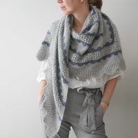 Inese Sang - le châle Audria kit de laine