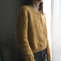 Sandrine C. Knit Studio - Mimosa Cardigan wool bundle