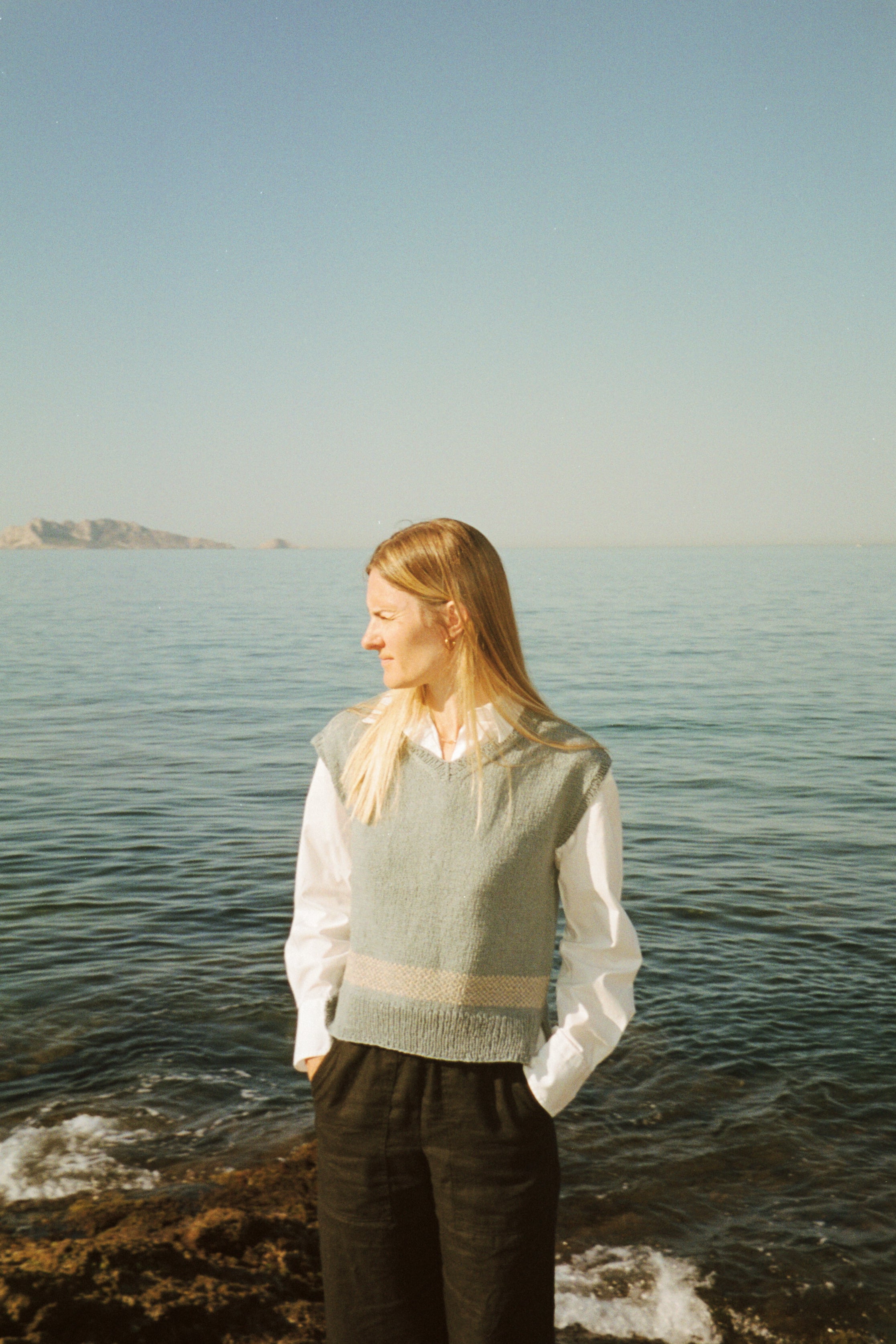 Sensommer Vest - PDF pattern in English