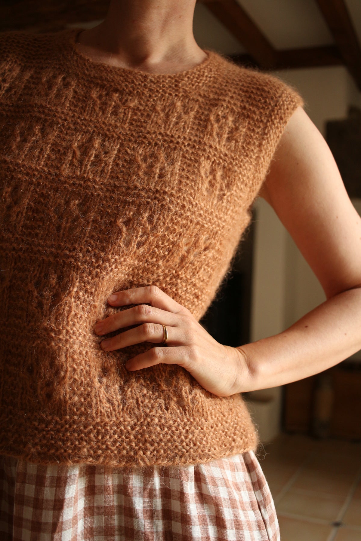 Floks Vest by Teti Lutsak