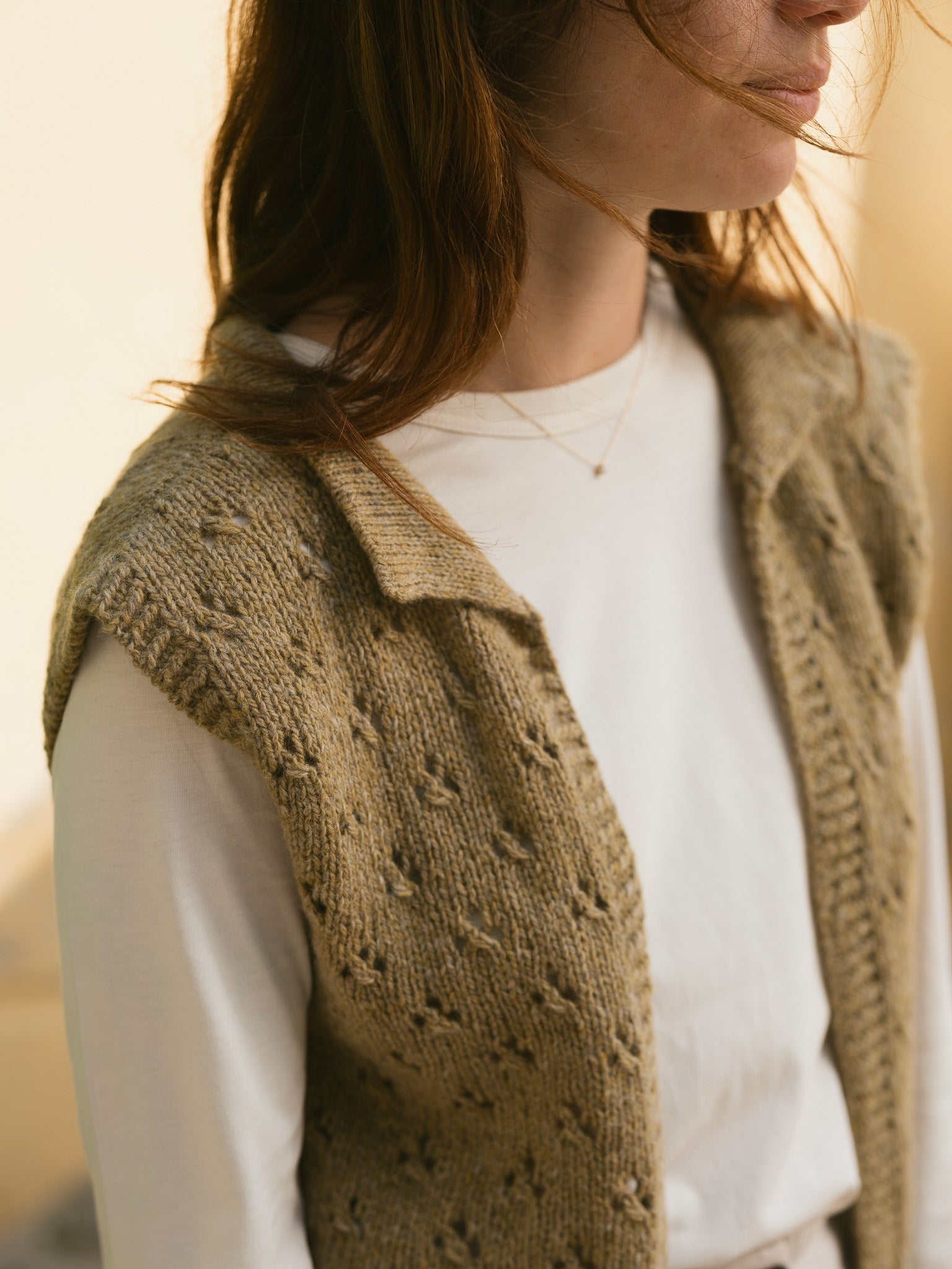 JÄLKI Vest by Camille Romano