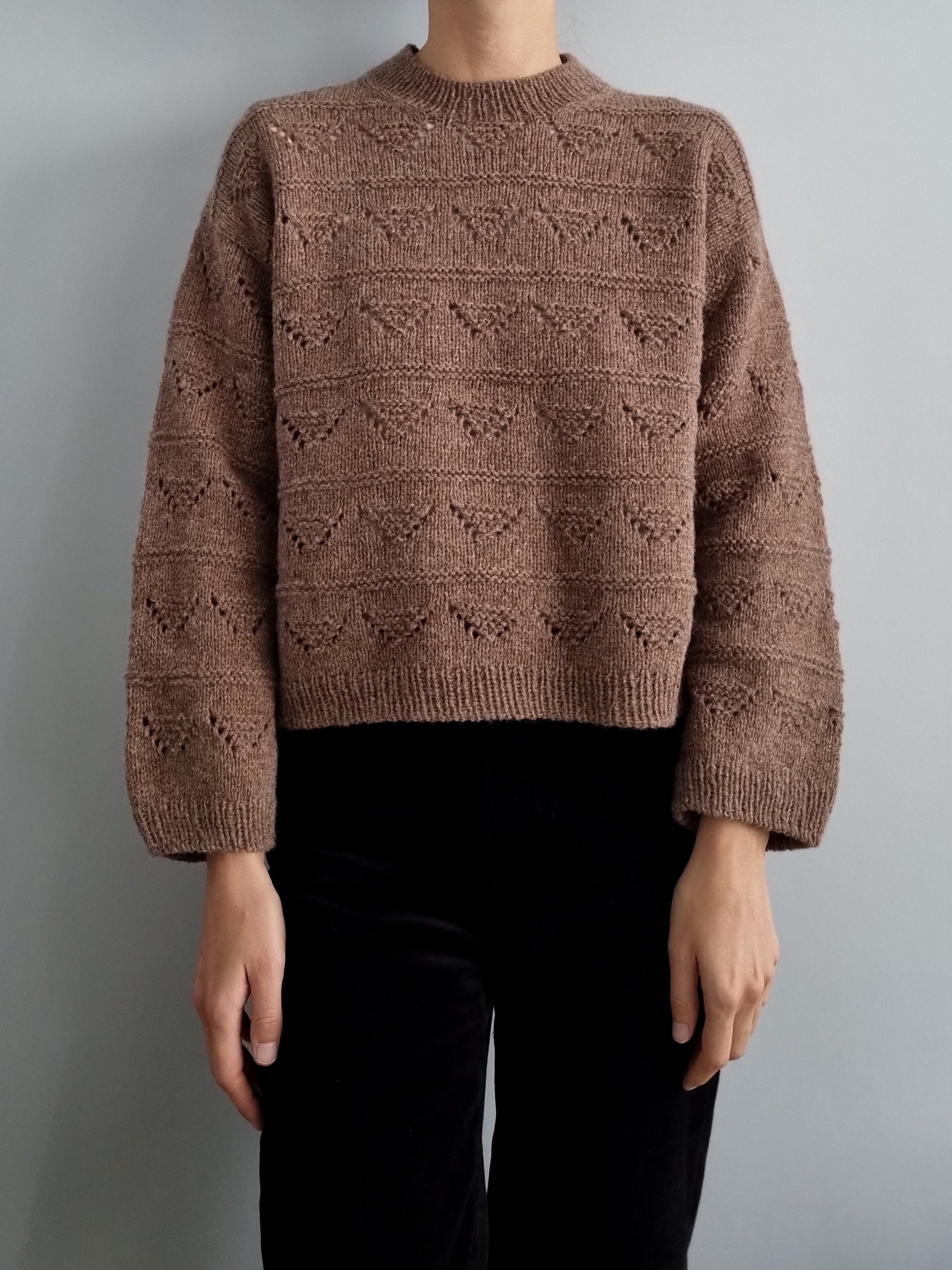 Hazelnut Sweater by Joanna Filip