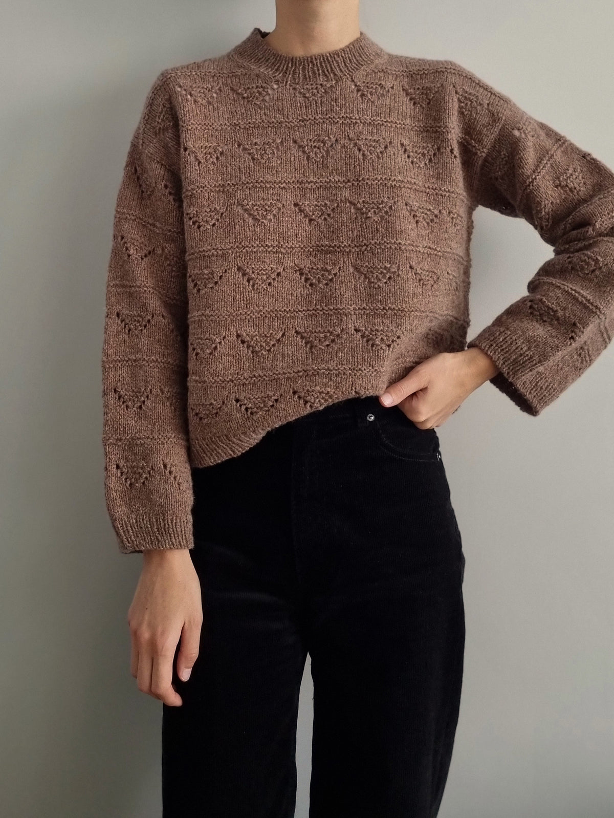 Hazelnut Sweater by Joanna Filip
