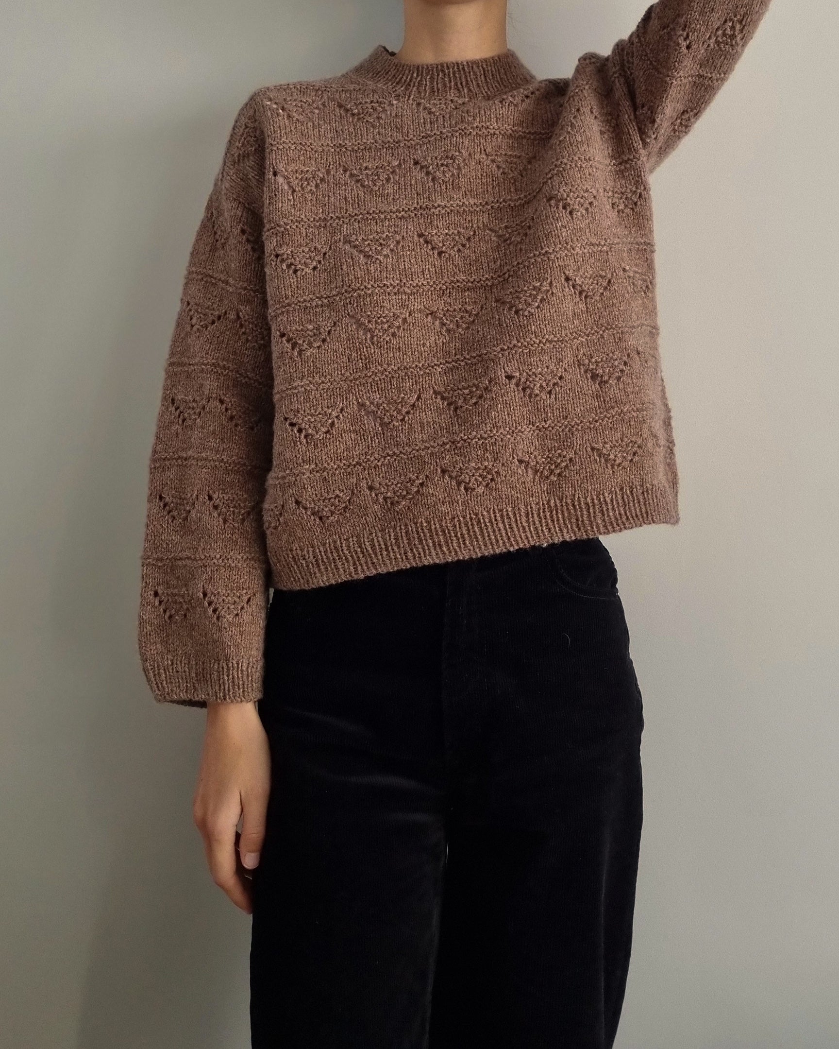 Hazelnut Sweater by Joanna Filip