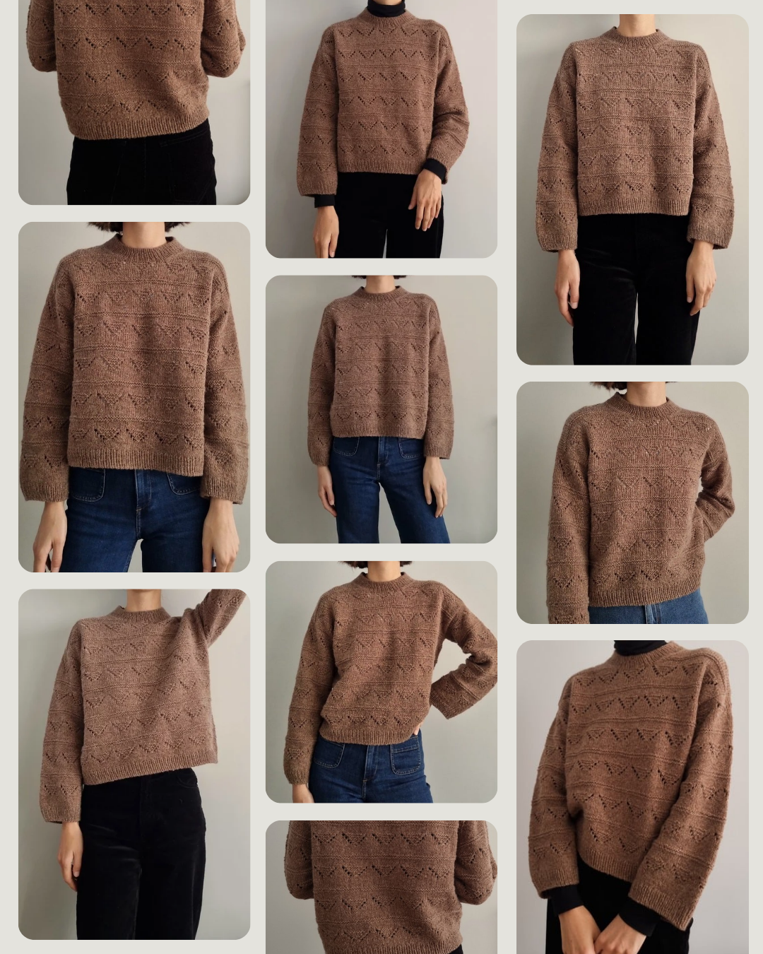 Hazelnut Sweater by Joanna Filip