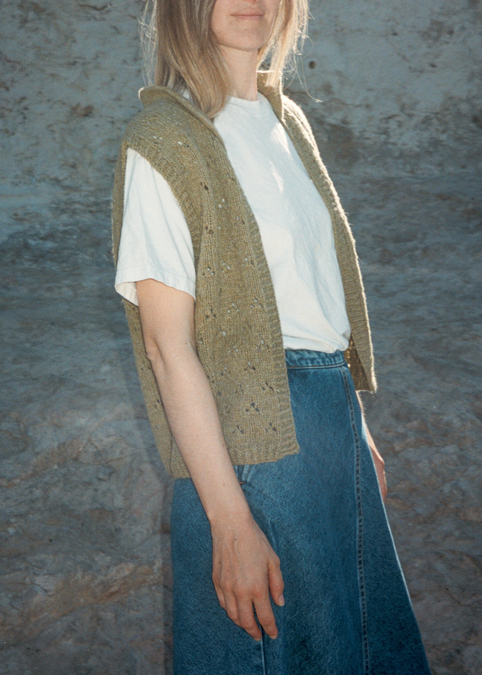 JÄLKI Vest by Camille Romano