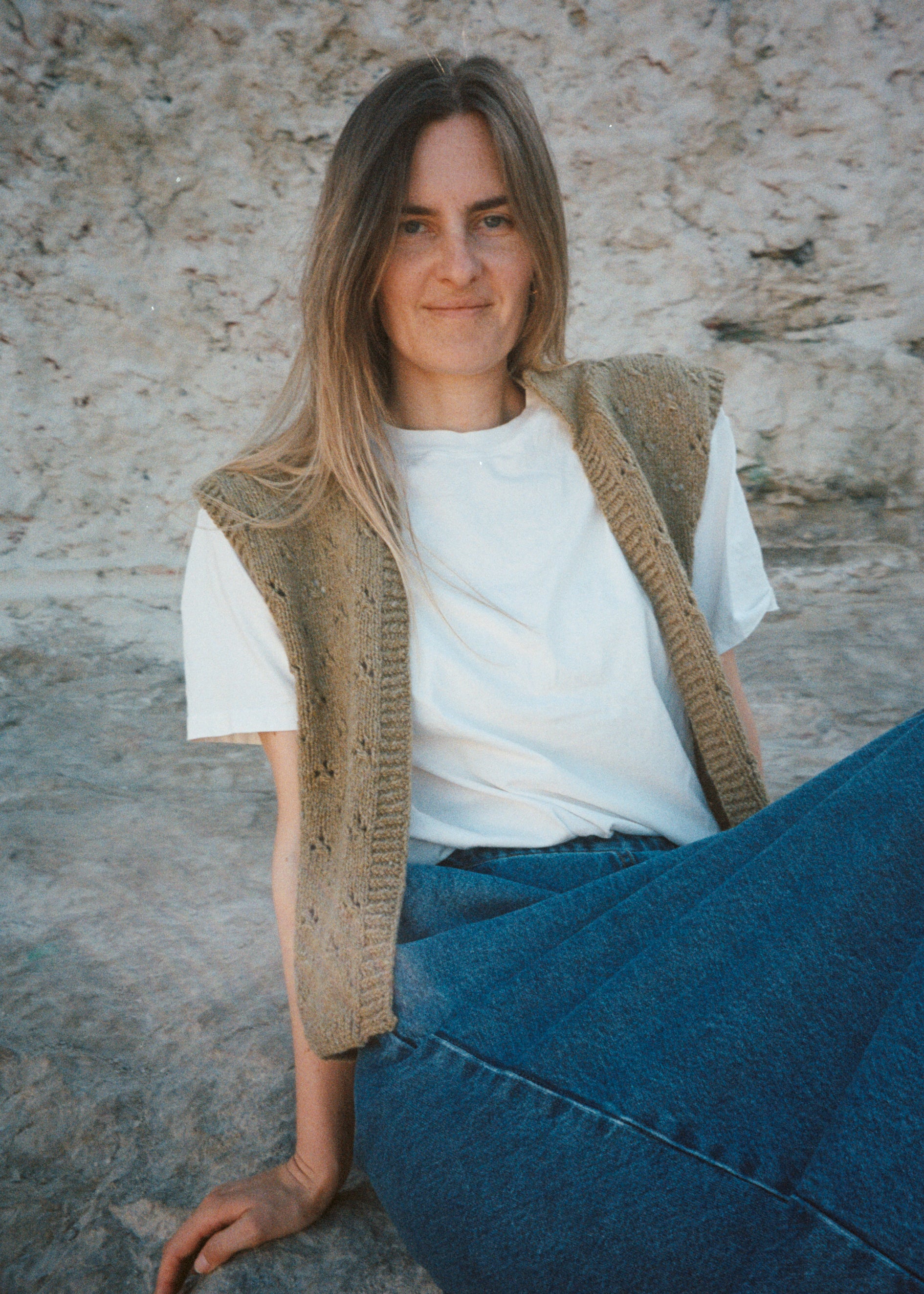 JÄLKI Vest by Camille Romano