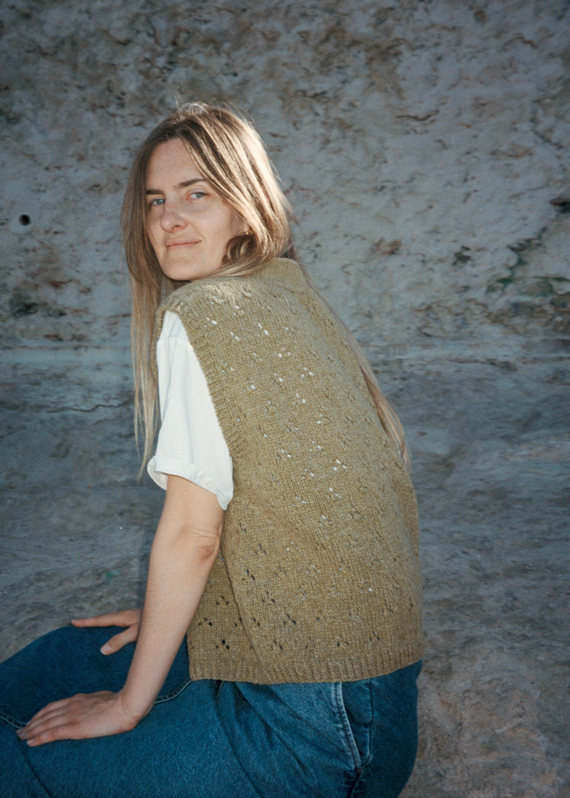 JÄLKI Vest by Camille Romano