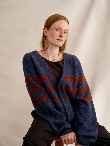 Evening on the Loire Cardigan by Joanna Filip x Laine Magazine