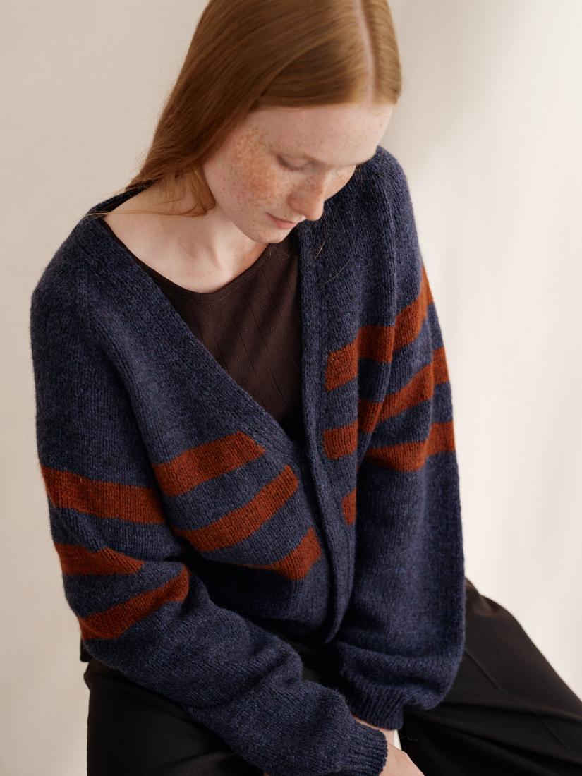 Evening on the Loire Cardigan by Joanna Filip x Laine Magazine