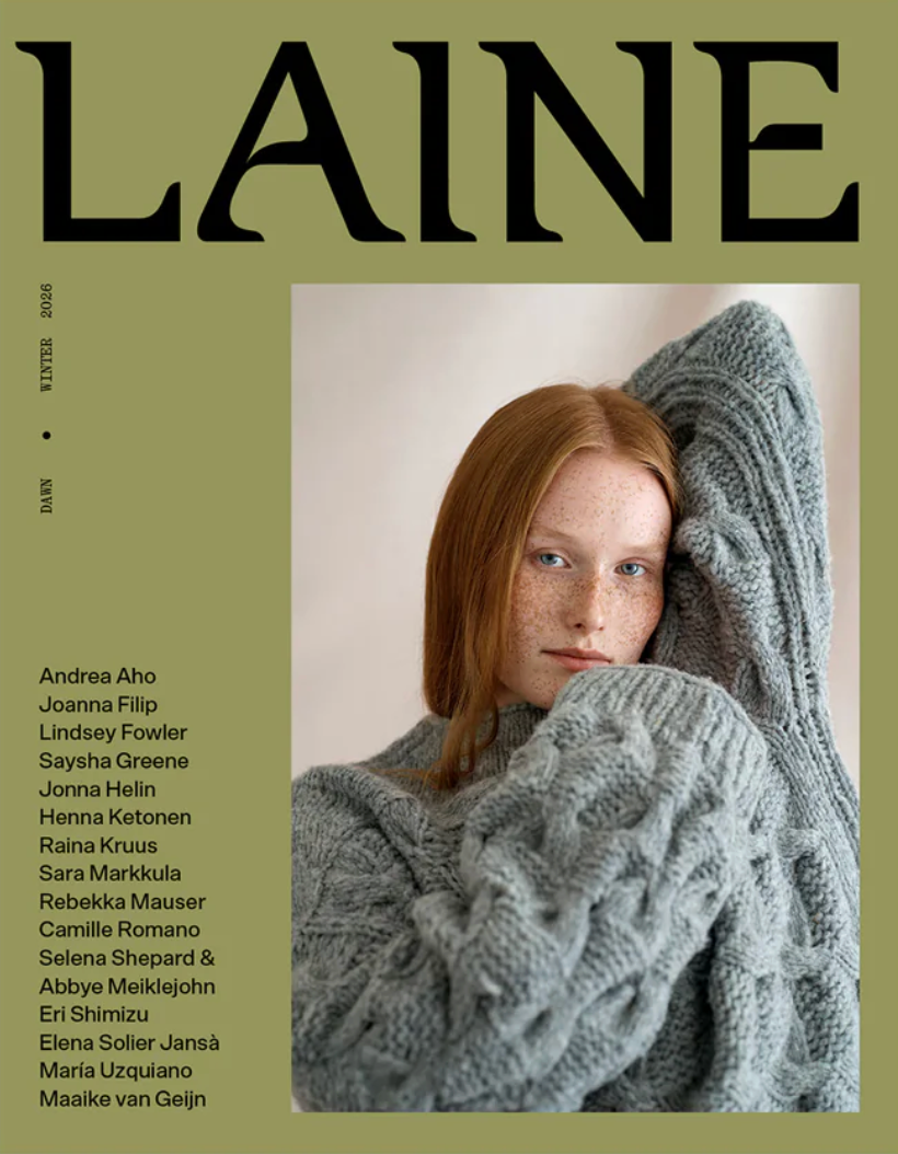 Evening on the Loire Cardigan by Joanna Filip x Laine Magazine