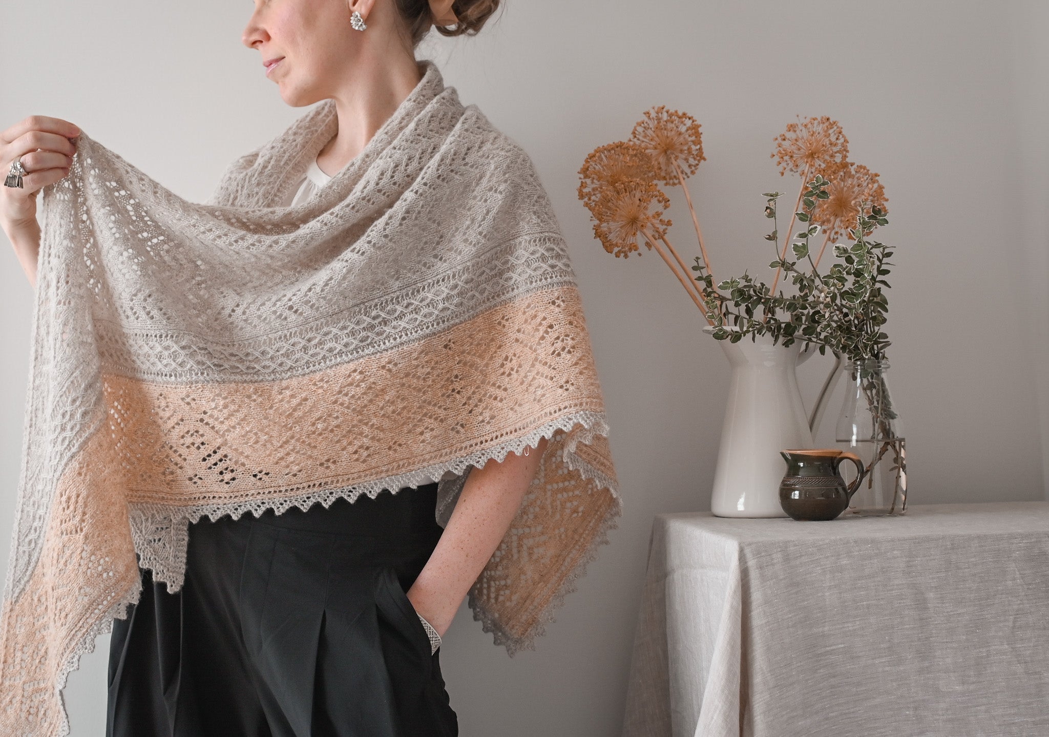 Lauma Shawl by Inese Sang