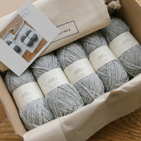Orlane Sucche from Tête Bèche - The Janni Sweater wool bundle