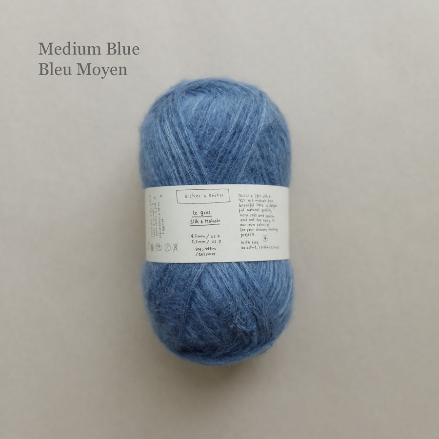 Knitting Yarn 5 mm x 5 m - Light Blue
