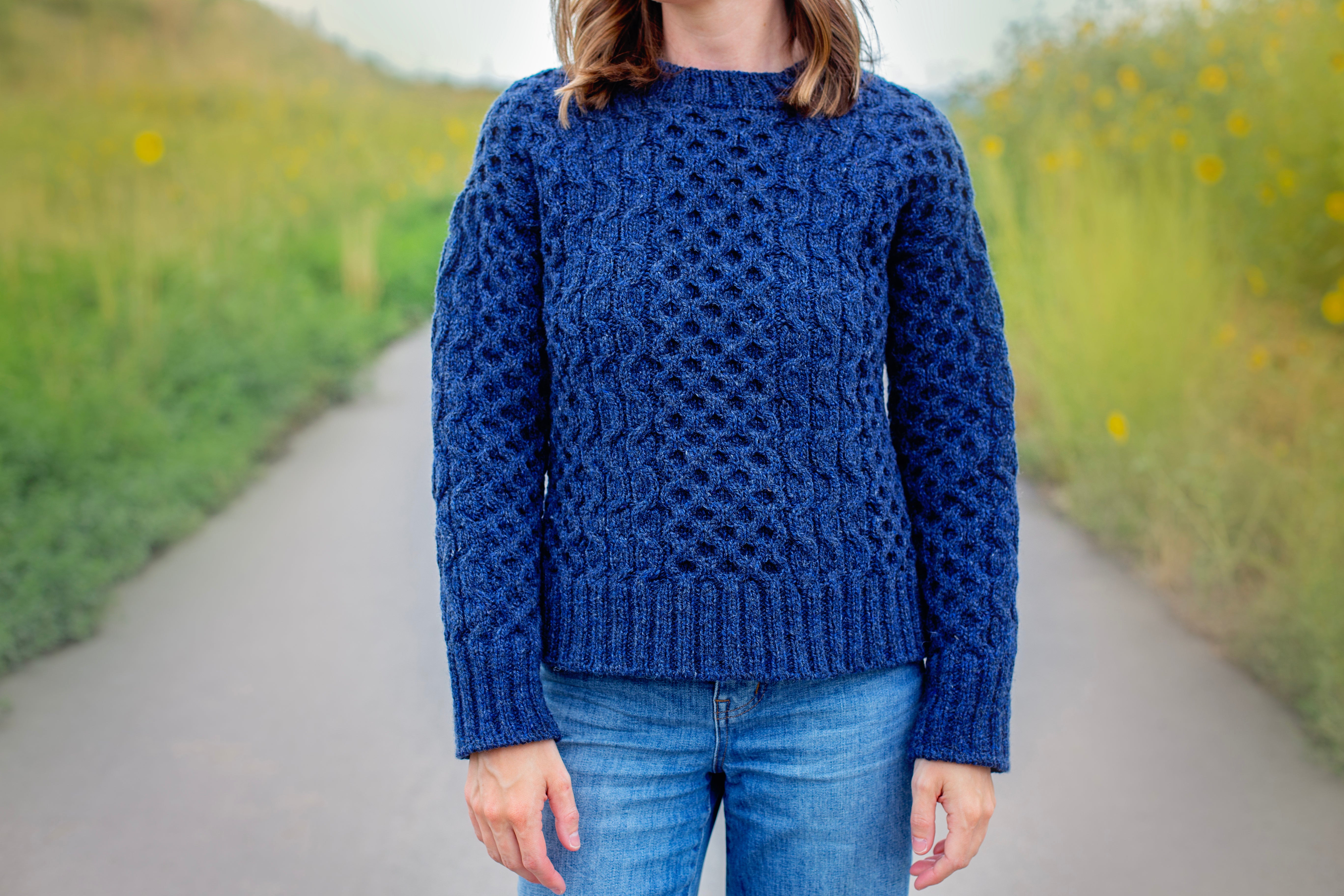 Tayler Anne Knits - The Apiary Sweater kit de laine