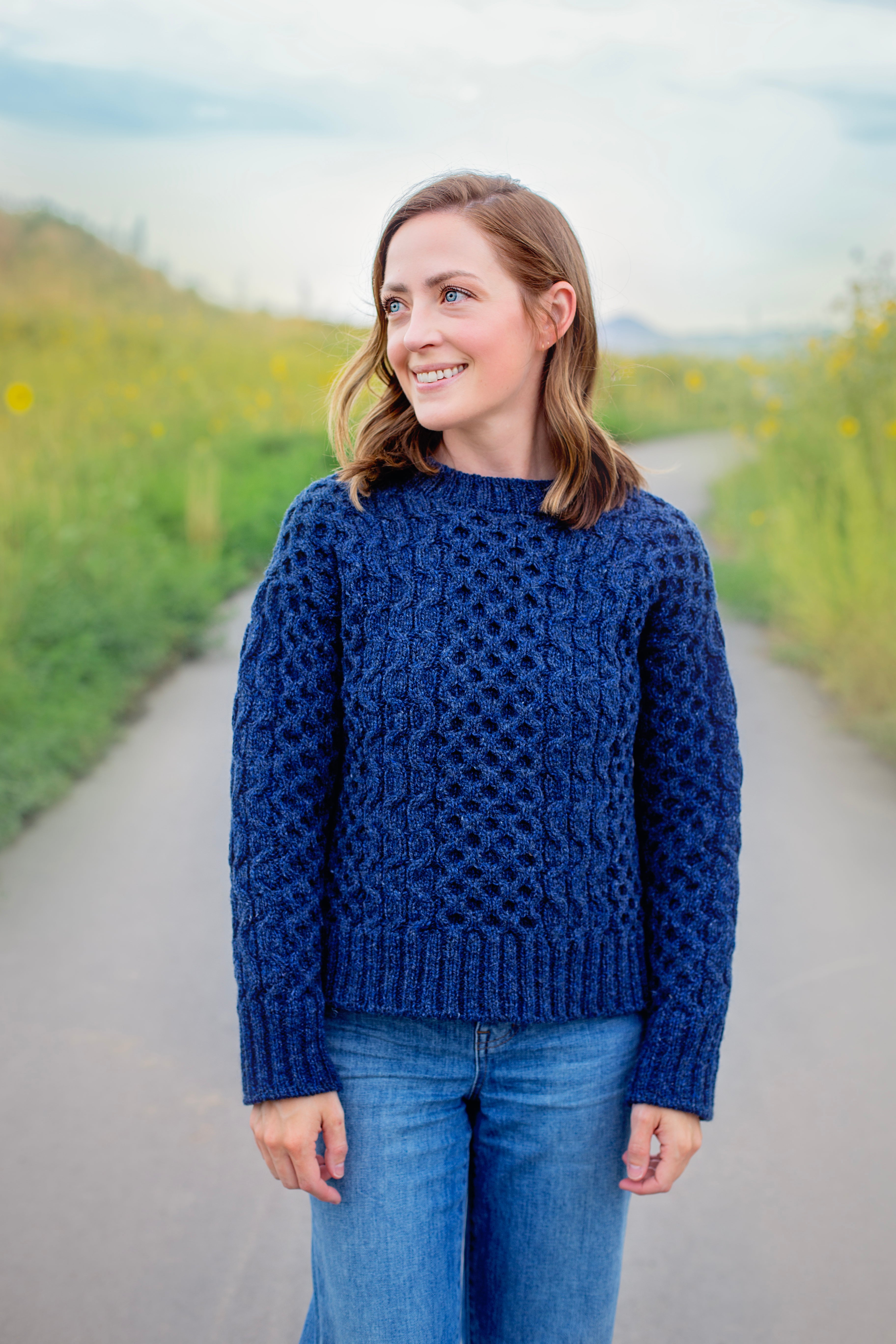 Tayler Anne Knits - The Apiary Sweater kit de laine
