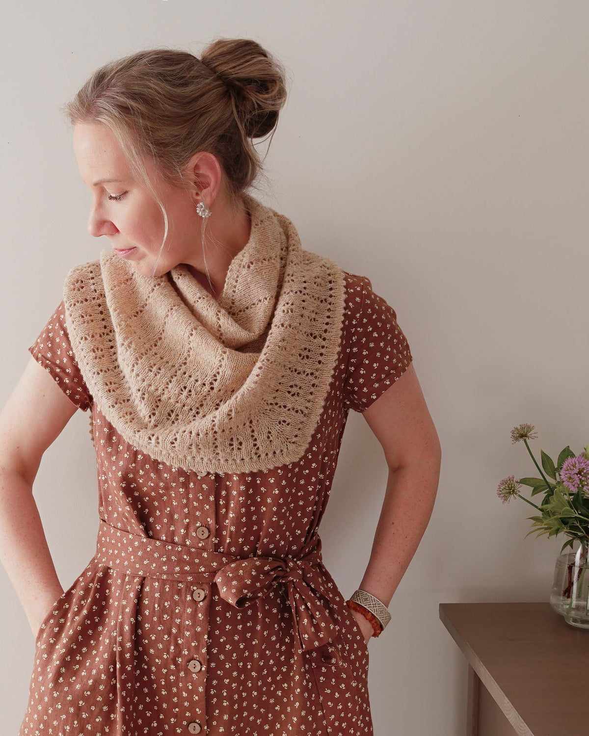 Meadowlight Shawl by Inese Sang