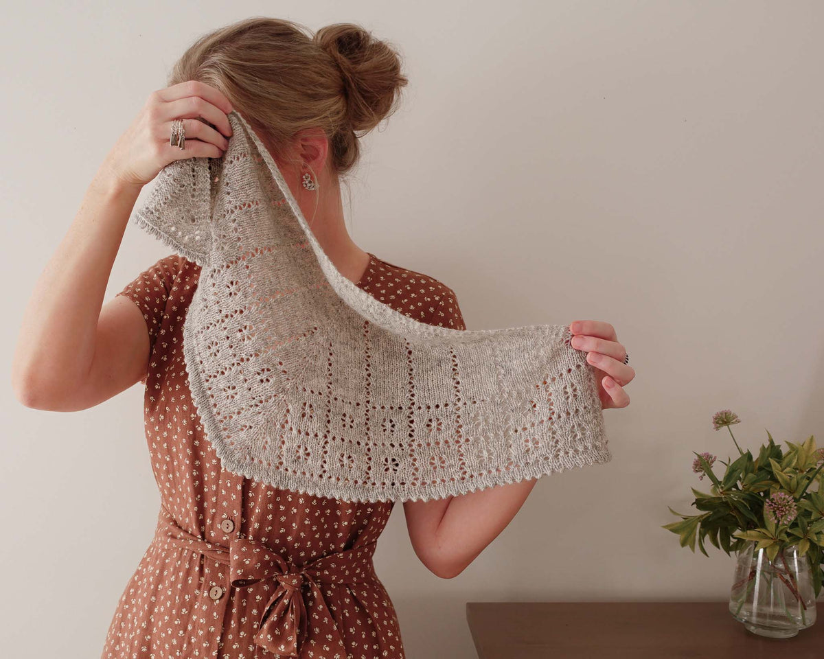 Meadowlight Shawl by Inese Sang