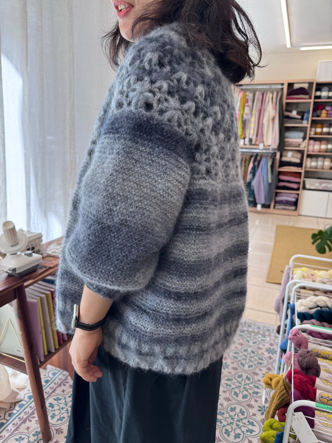 My Blooming Garden Cardigan by Hannah Kim