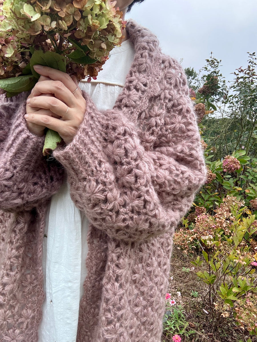 My Blooming Garden Cardigan by Hannah Kim