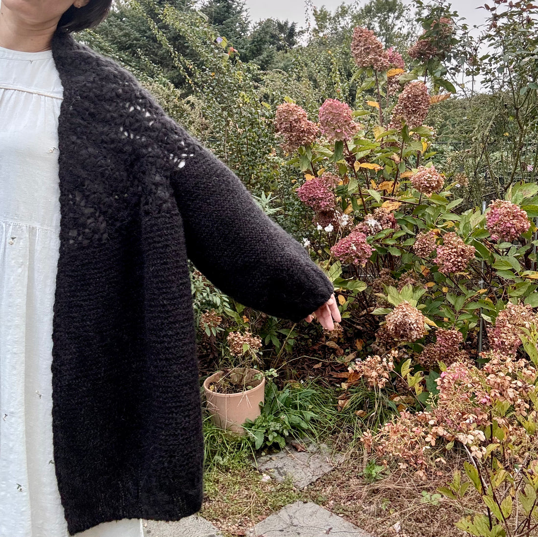 My Blooming Garden Cardigan by Hannah Kim