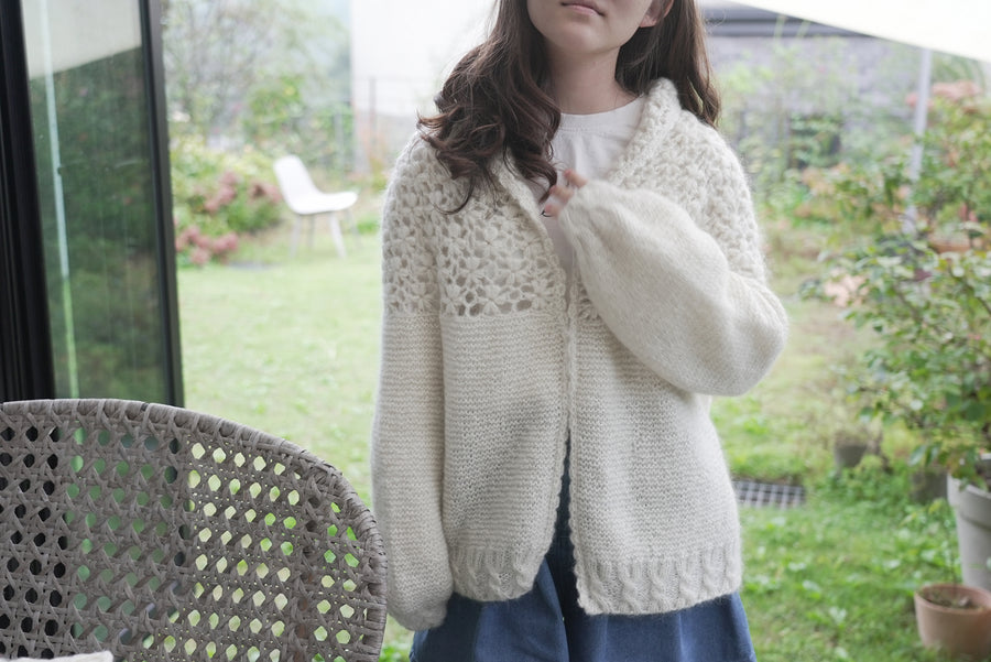 My Blooming Garden Cardigan by Hannah Kim