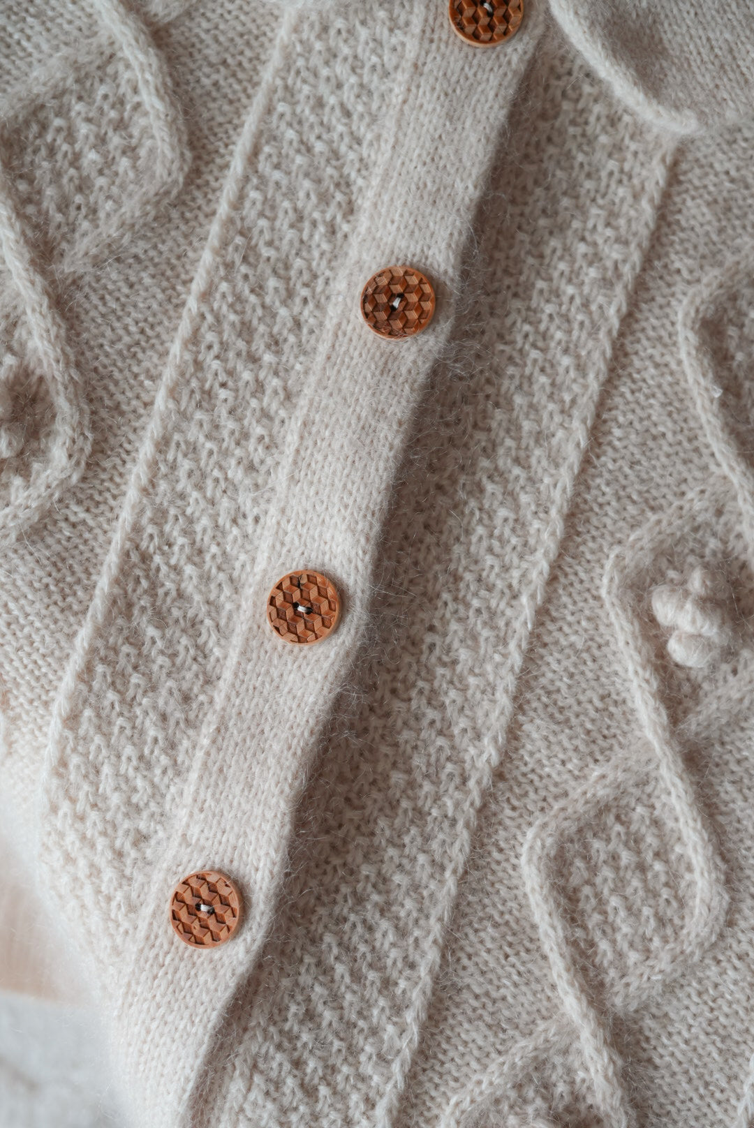 Athens Collar Cardigan by Soop Knits