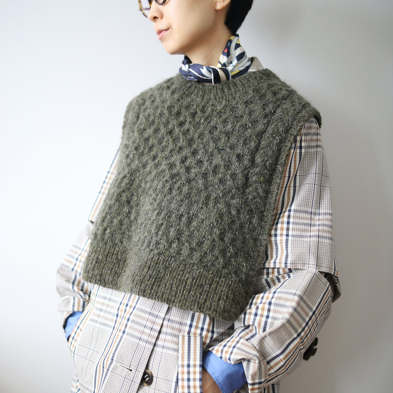 Nid Dickey-Vest by Rui Yamamuro