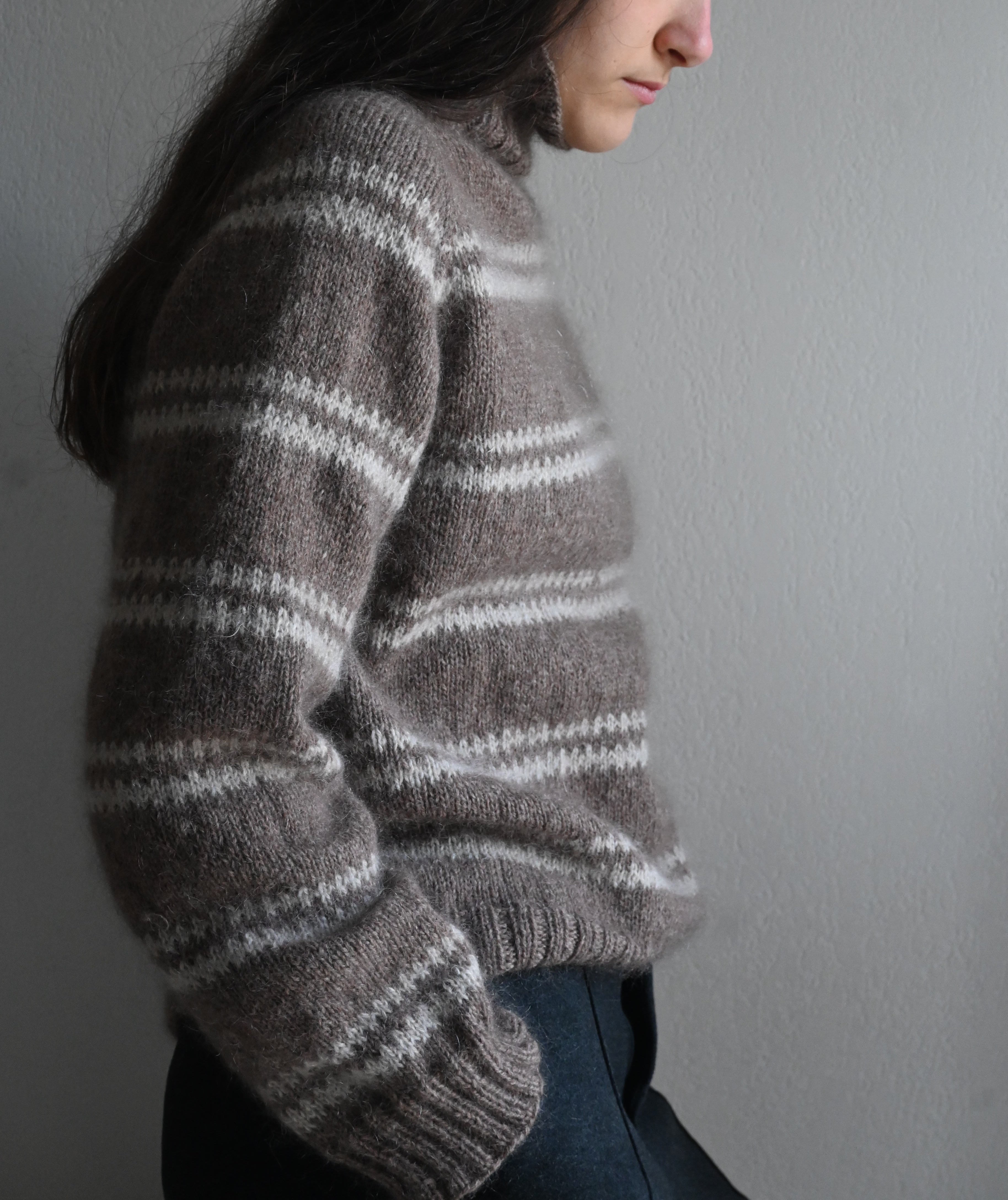 Oisans Sweater by Sandrine C. Knit Studio